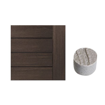 Simpson Strong-Tie Azk20Dh Azek Deck-Drive Dcu Screw Plugs 20 SF Dark Hickory 75-Per Pk AZK20DH
